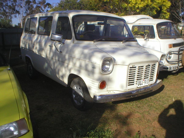J's old Transit van. 