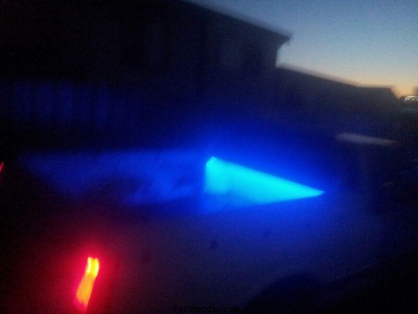 Blue in back aswell.