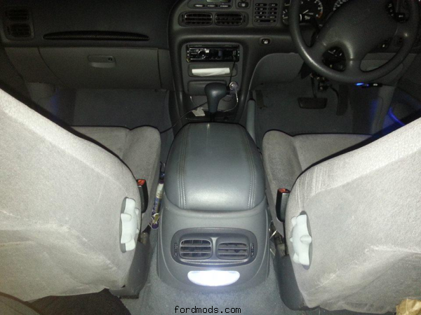 INTERIOR OF MY CAR BEFORE I PUT THE DVD PLAYER IN