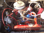 My MK1 escort engine bay.