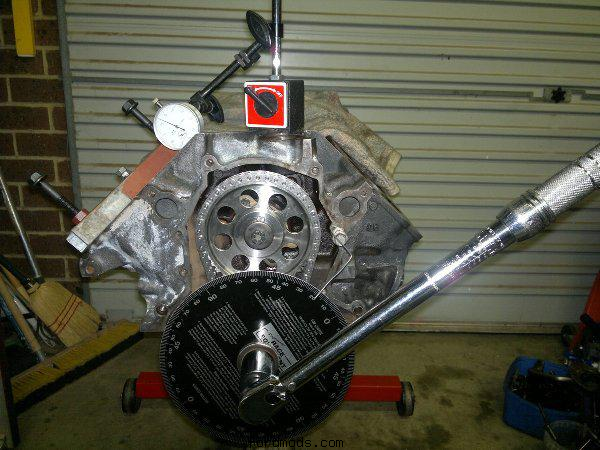 degreeing new Comp Cam