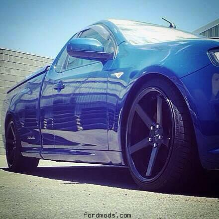 2008 FG XR6T 
New wheels
