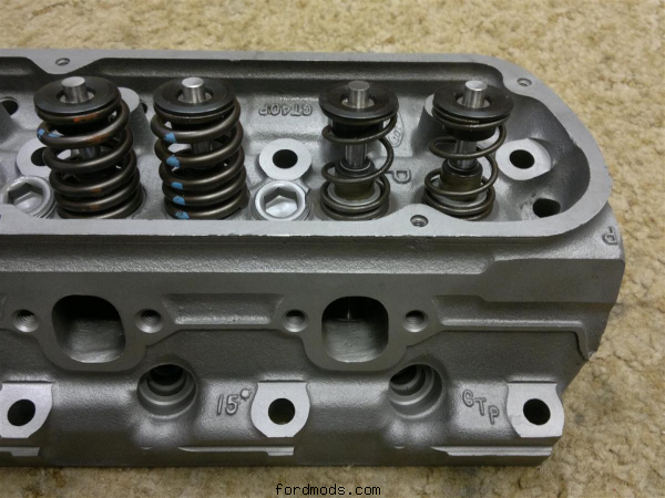 Crane beehive springs on GT40P head