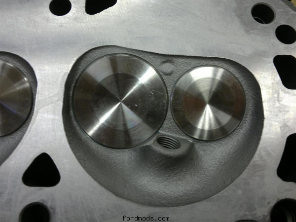 bigger Ferrea valves in GT40P head