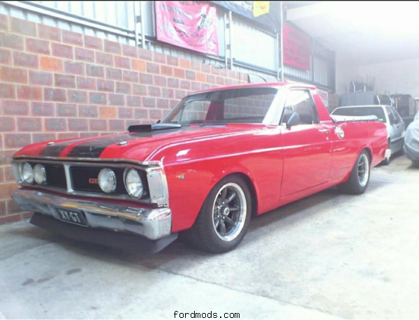 Mates ute, hes actually selling