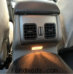 Rear console light mod