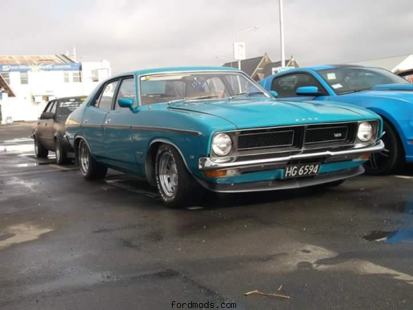 Parked at the pub, back when it actually ran