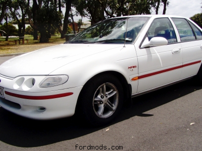 XR6 side on