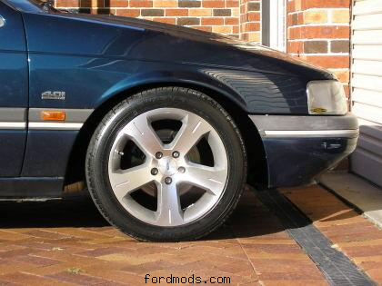 The new rims. BA copies