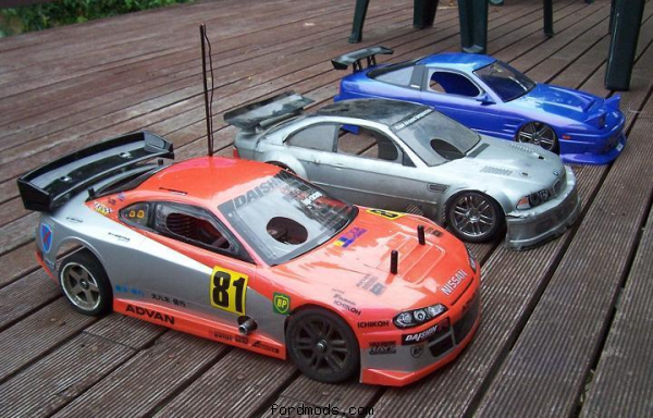 My Custom Painted RC Bodies