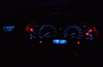 The blue LED dash