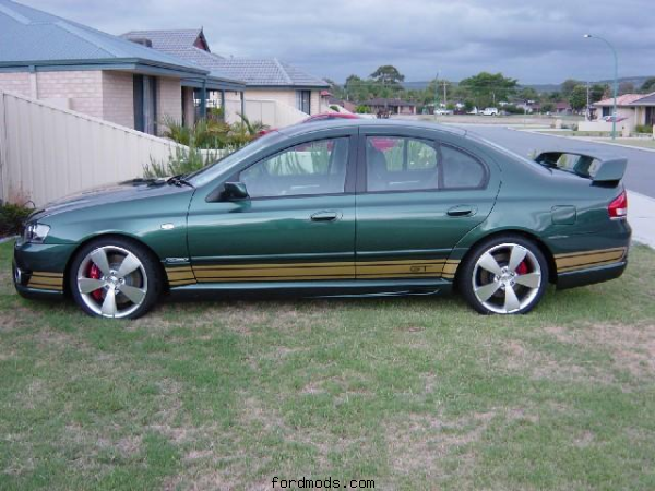 BF GT Deja Vu with Gold stripes