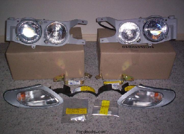 New XR headlights brand new straight from Ford