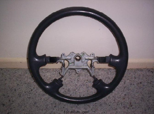 New steering wheel to replace the sun damaged one