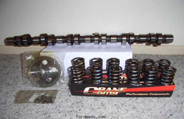 RPD R6 Cam, Performance Springs, Vernier Gear and Shims