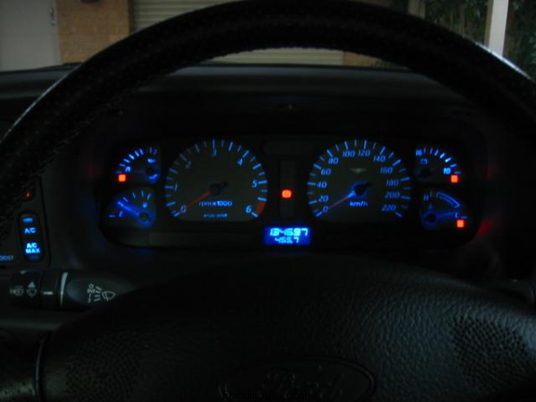 Blue LED Dash