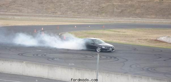 On the Burnout Area at Calder
