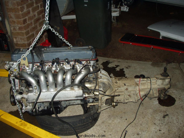 New I6 & T5 5spd just removed from ED, ready to be cleaned up