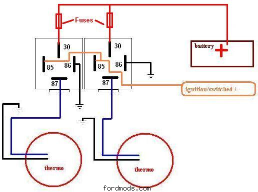 Wiring For Thermo Relays